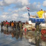 Demonstratie paardenreddingboot - VVV Ameland - foto Nanne Nicolai