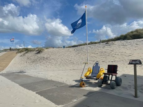 De Jutter strandrolstoel - VVV Ameland