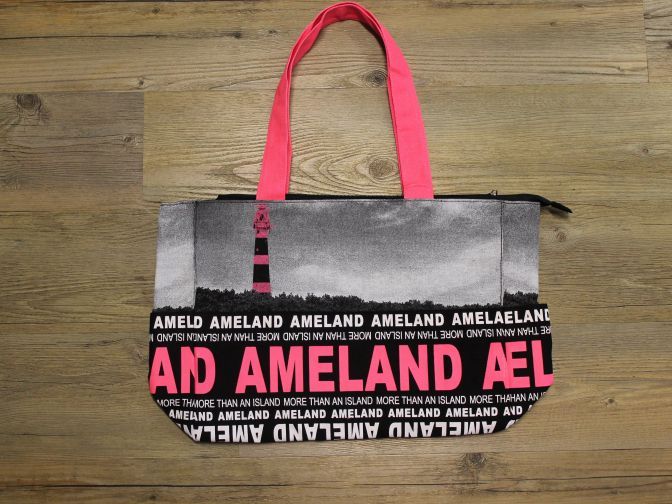 Amelandtas roze - webshop VVV Ameland 