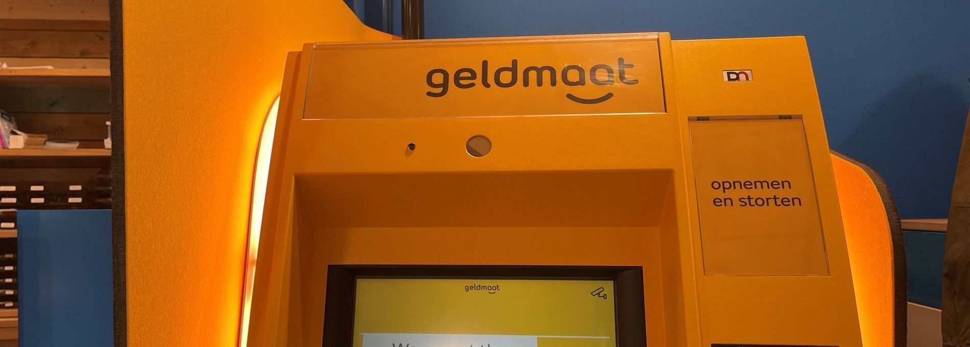 Geldmaat stort- en opnameautomaat - VVV Ameland