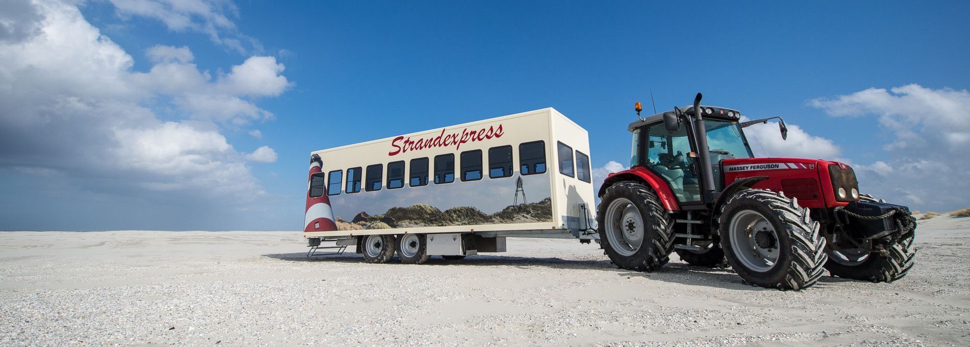 Strandexpress P.S. van Tuinen - VVV Ameland