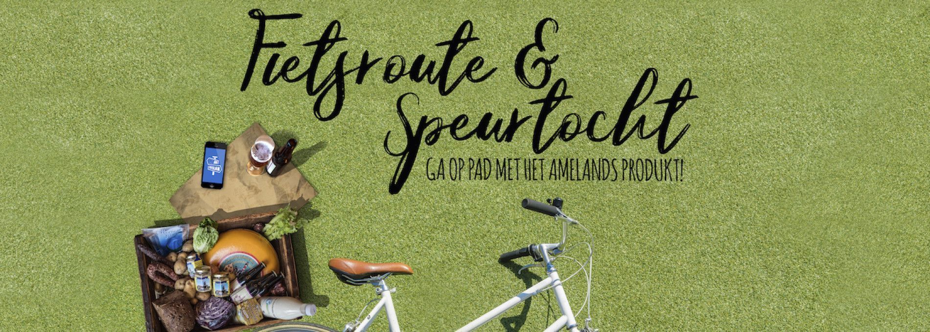 Interactieve fietsroute & speurtocht Amelands Produkt - VVV Ameland