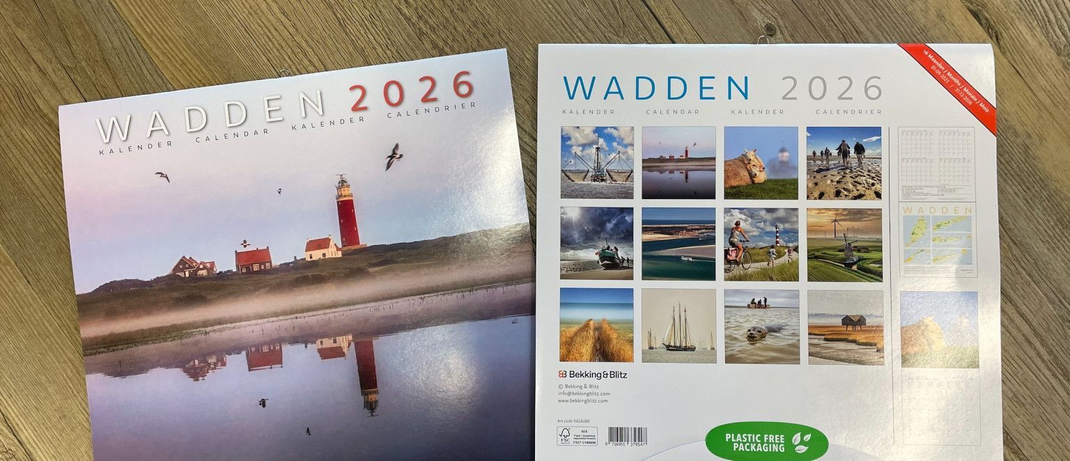 Wadden maandkalender - Webshop VVV Ameland
