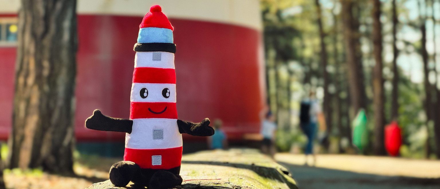 Vuurtoren knuffel - Webshop VVV Ameland
