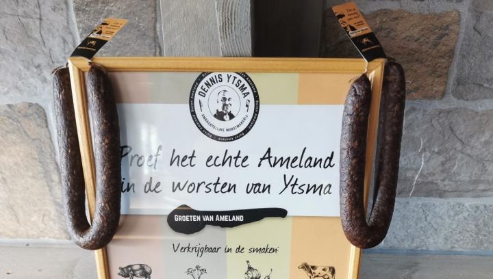 Amelander droge worst van Ytsma - Amelands Produkt - VVV Ameland