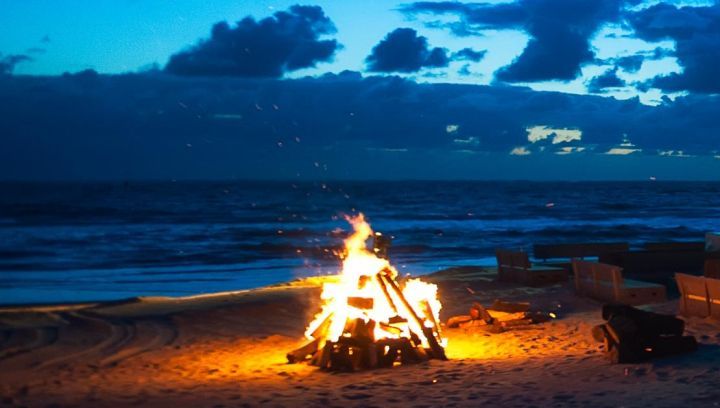 Kampvuur aanvragen - VVV Ameland