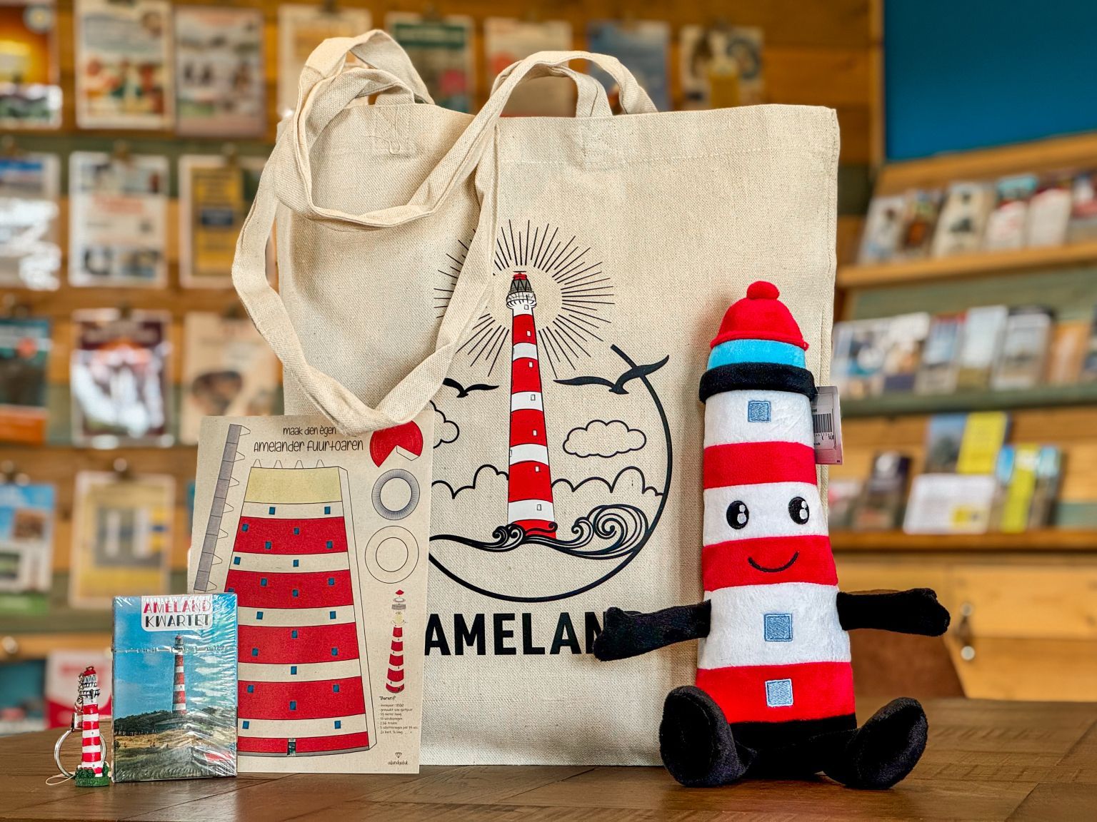 Vuurtoren fan pakket - Webshop VVV Ameland