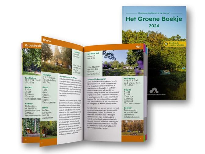 Het Groene Boekje 2024 - webshop VVV Ameland