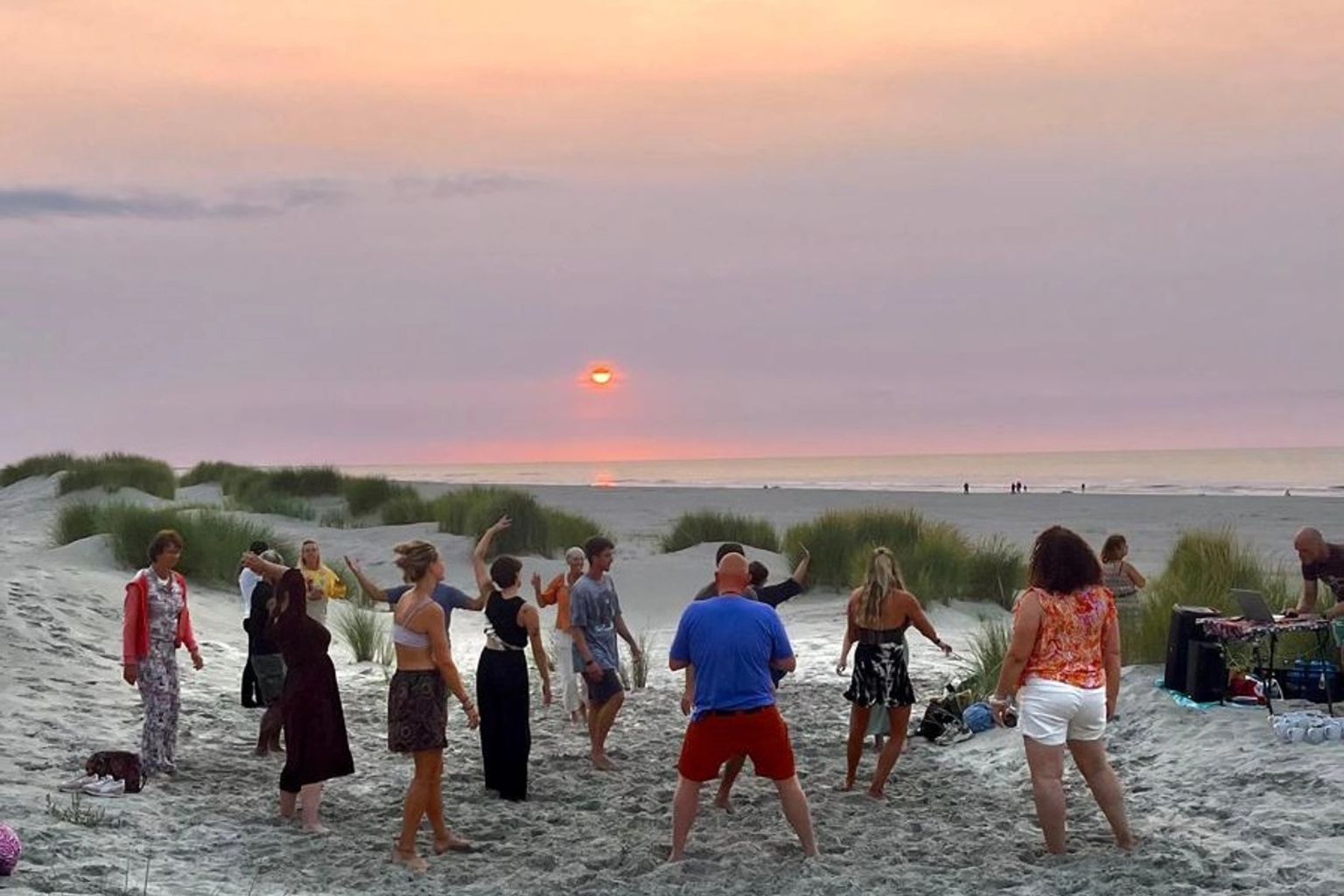 Cacao en Ecstatic Dance op het Strand van Ameland