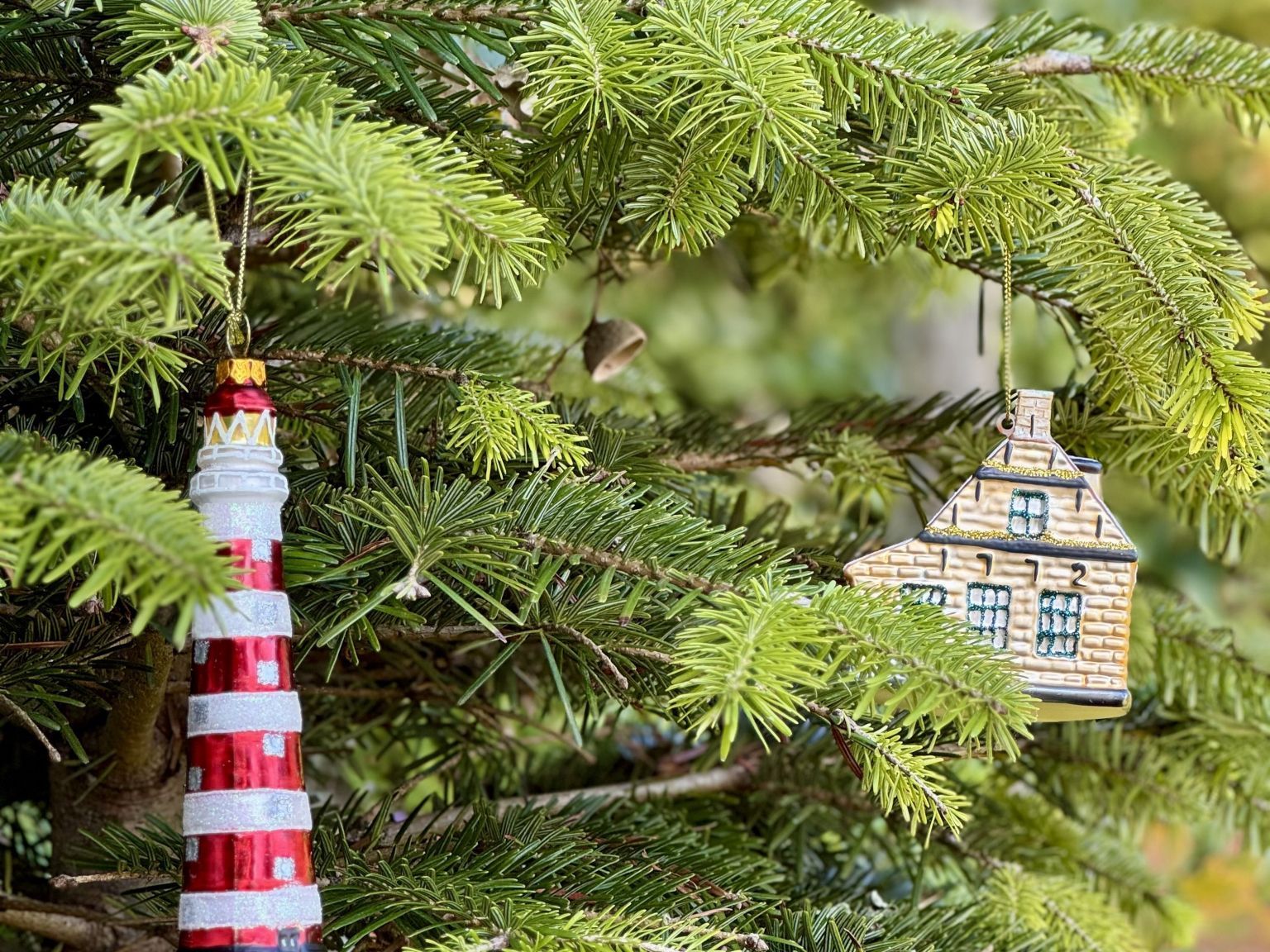 Kerstbal Commandeurshuisje - Webshop VVV Ameland