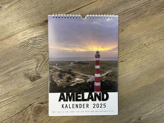 Ameland kalender 2025  - Webshop VVV Ameland