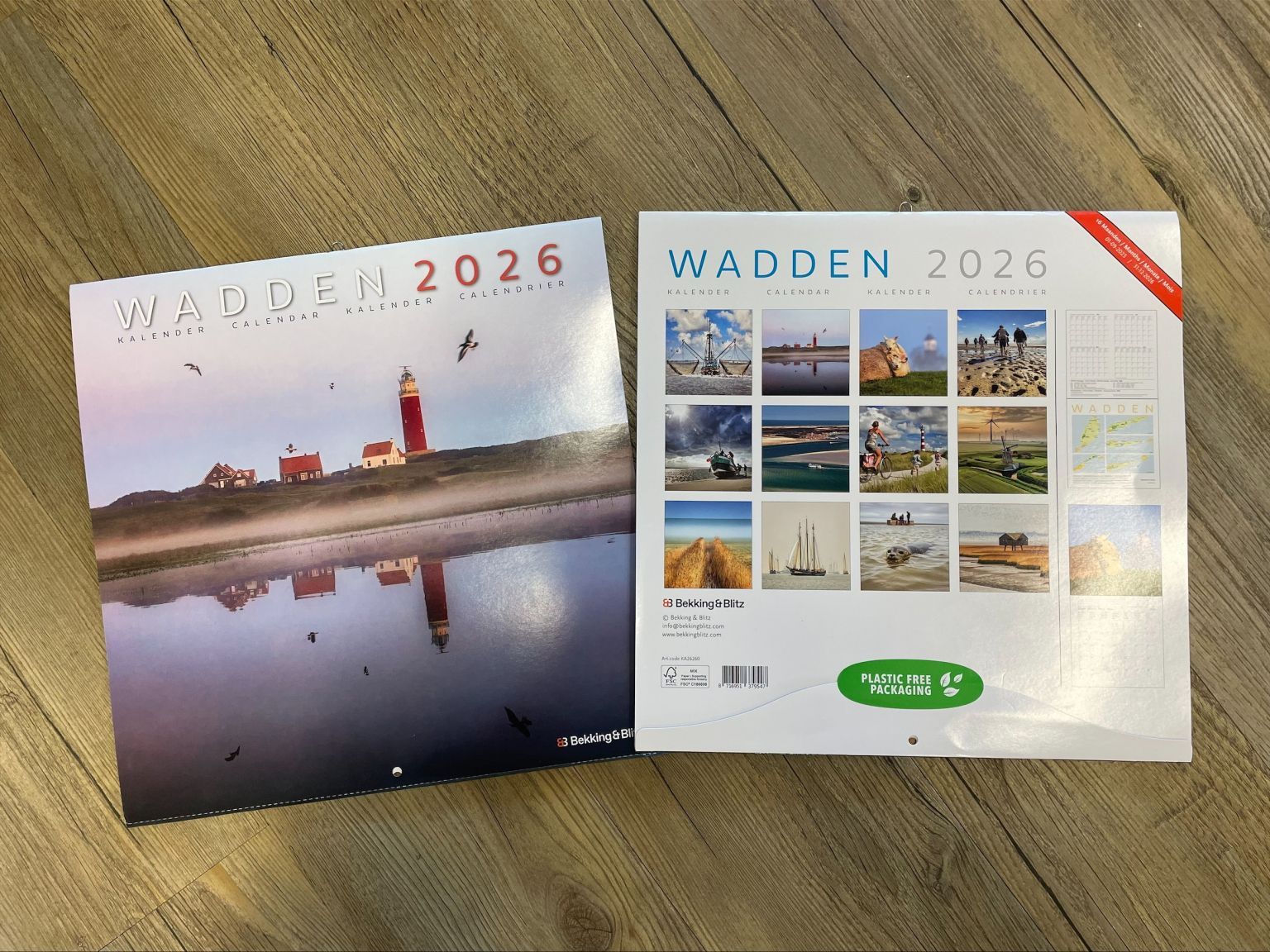 Wadden maandkalender 2026 - Webshop VVV Ameland