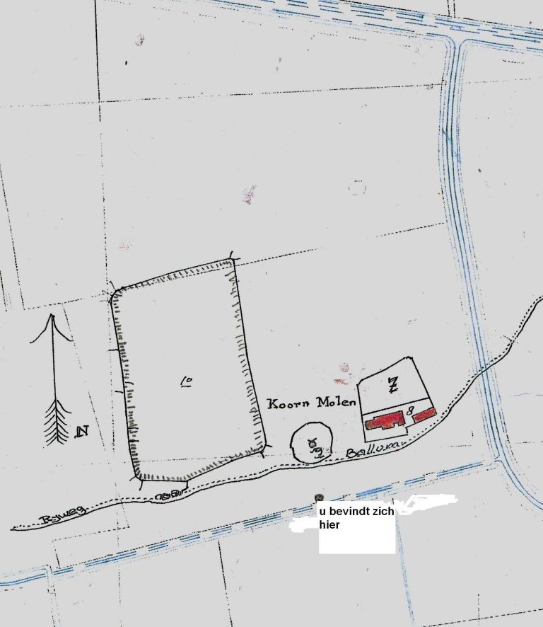 U bevindt zich hier - Korenmolen De Eendragt Ballum - VVV Ameland
