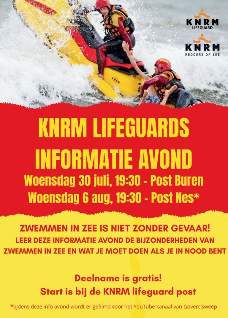 Open avond KNRM - VVV Ameland