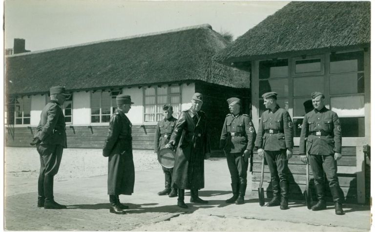 Bevrijdingsfoto’s op panelen