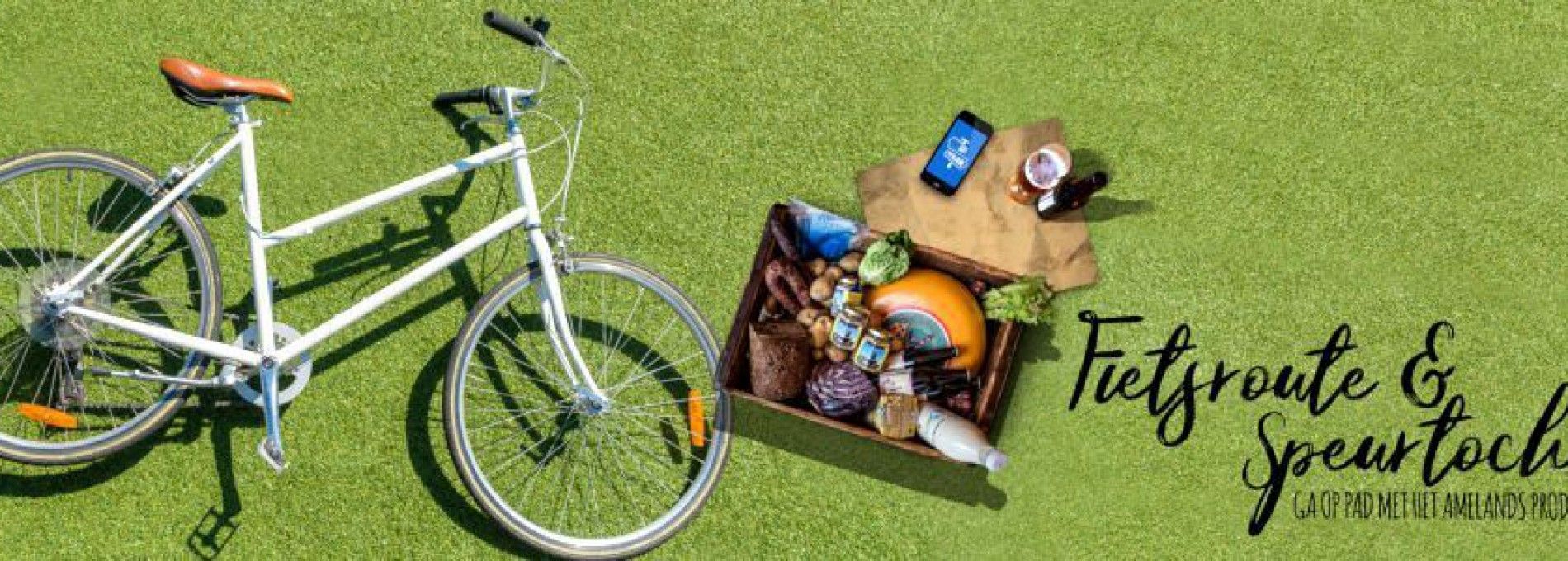 Interactieve fietsroute & speurtocht Amelands Produkt - VVV Ameland
