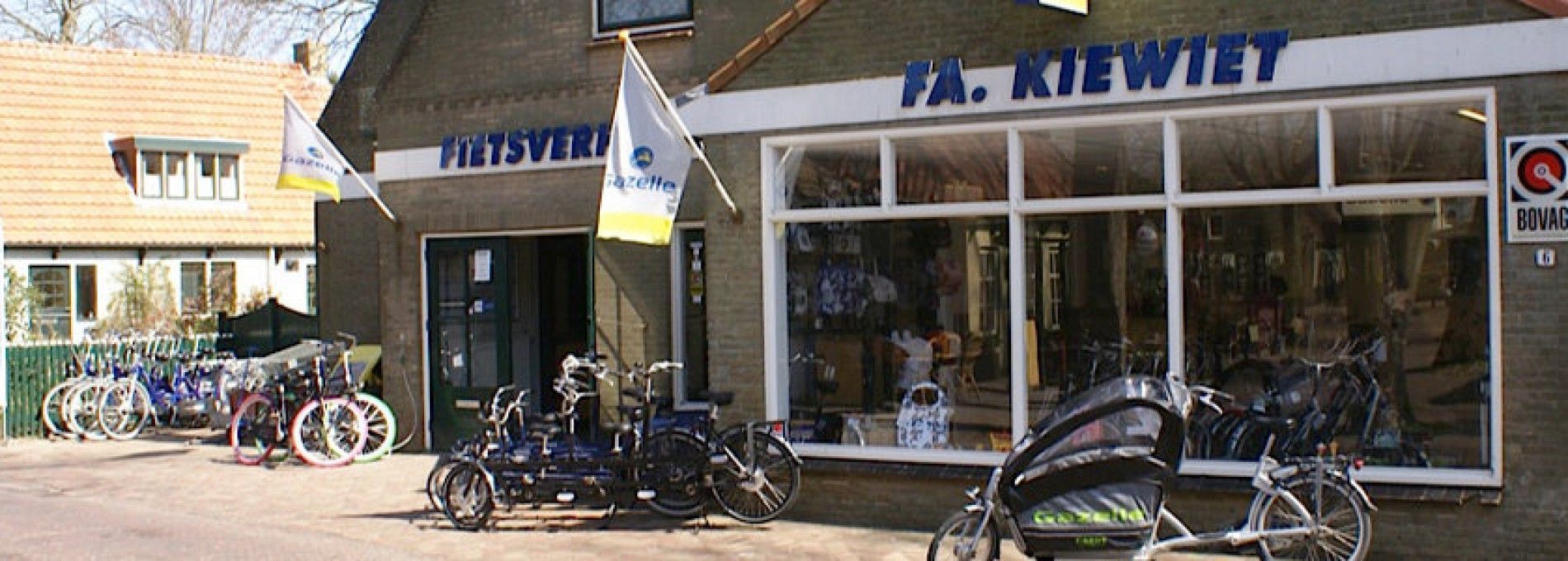 Fietsverhuur Kiewiet, centrum Nes Ameland