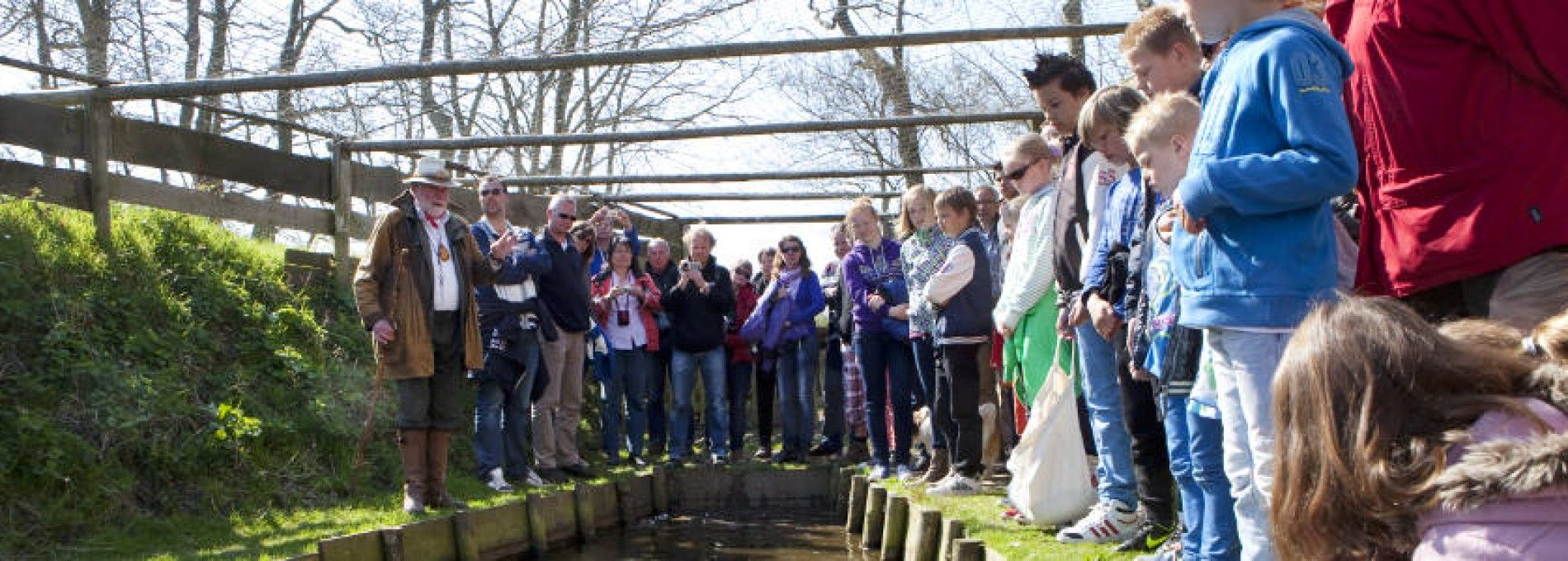 Excursie in de eendenkooi Ameland