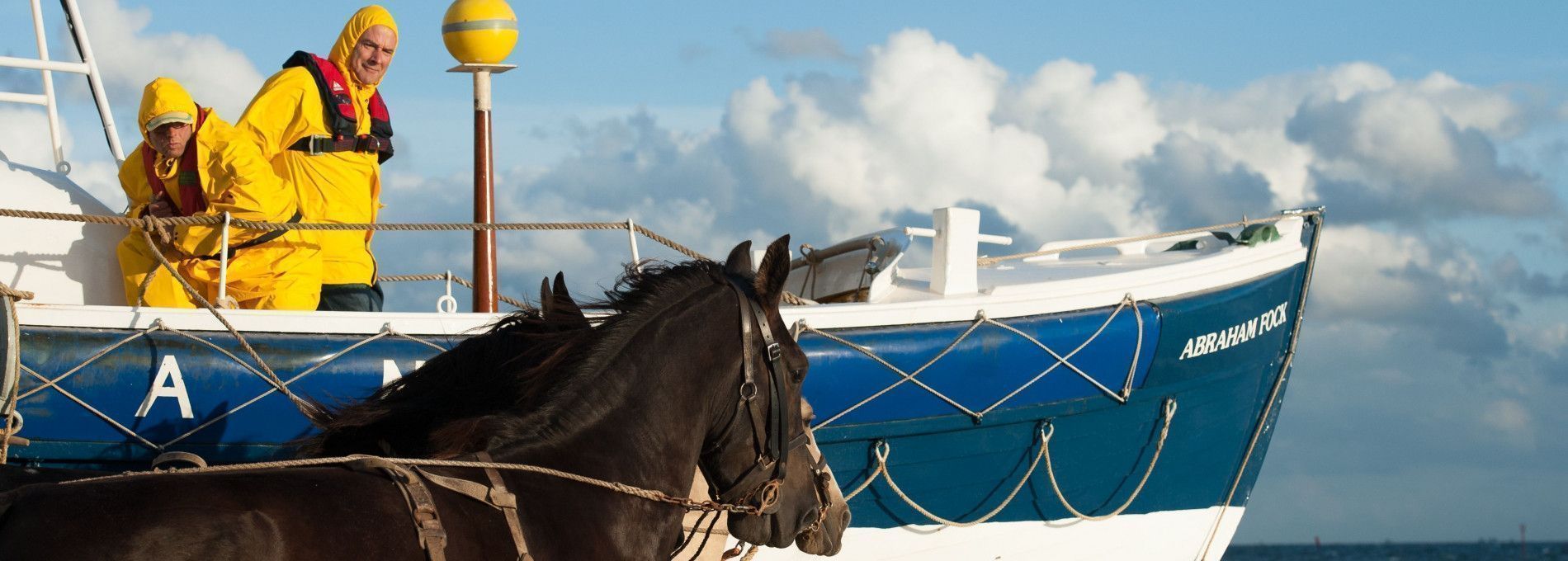 Demonstratie paardenreddingboot - VVV Ameland