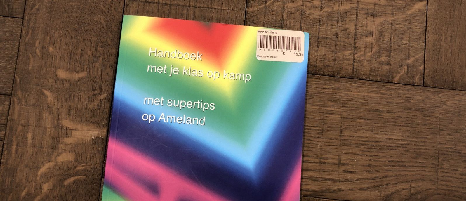 Handboek met de klas op kamp - webshop VVV Ameland