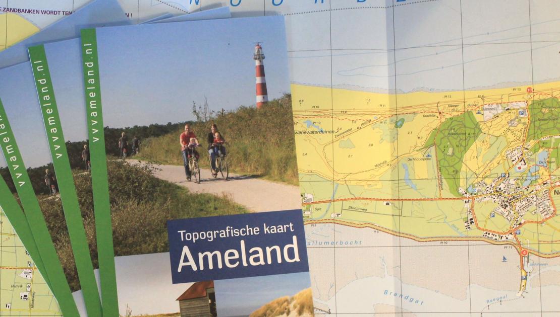 Routes en kaarten - webshop VVV Ameland