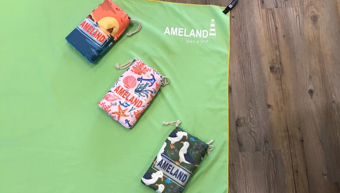 Sneldrogende handdoek - webshop VVV Ameland